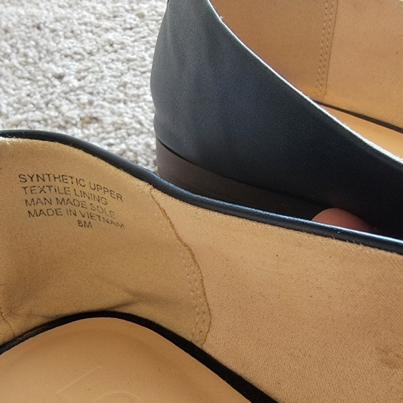 Loft OUTLET Navy and Gold Loafers - Picture 9 of 11